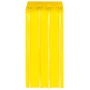 Four-compartment silicone pencil case GIMBOO, 200x80x75mm, yellow
