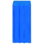 Four-compartment silicone pencil case GIMBOO, 200x80x75mm, blue