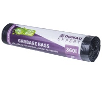 Waste bags DONAU EXPERT, classic, LDPE, 360l, 10 pcs., black