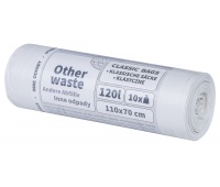 Waste sorting bags DONAU HOME, other, 120l, 10 pcs., white