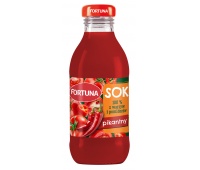 Sok FORTUNA, pomidorowy pikantny, szkło, 0,3l