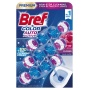 Kulki myjąco-zapachowe do toalet BREF Color Auto Active Flower, barwiące, 3x50g, Środki czyszczące, Artykuły higieniczne i dozowniki