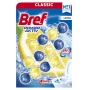 Kulki myjąco-zapachowe do toalet BREF Power Aktiv Lemon, 3x50g, Środki czyszczące, Artykuły higieniczne i dozowniki