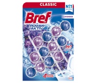 Kulki myjąco-zapachowe do toalet BREF Power Aktiv Lavender, 3x50g