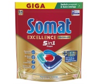 Kapsułki do zmywarki SOMAT Excellence Premium 5w1, 54 szt.
