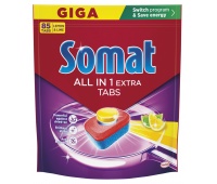 Tabletki do zmywarki SOMAT All in 1 Extra Lemon, 85 szt.