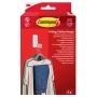 Folding clothes hanger COMMAND&trade; (17029-WHI-1-EU), 1 hanger + 4 strips, white