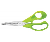 Kitchen scissors KOHE, 5in1, multifunctional, lime green