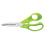 Kitchen scissors KOHE, 5in1, multifunctional, lime green