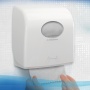 Ręcznik papierowy w roli SCOTT Essential, 1-warstwowy, 350 m, 1400 listk&oacute;w, 6 rolek, biały, Ręczniki papierowe i dozowniki, Artykuły higieniczne i dozowniki