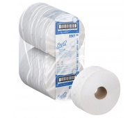 Papier toaletowy Jumbo SCOTT Essential, 2-warstwowy, 6 rolek x 1053 listki, biały