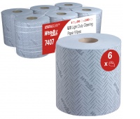 Ręcznik papierowy WYPALL L10 General Clean, centralne odwijanie, 1-warstwowy, 6 rolek x 500 listk&oacute;w, niebieski