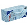 Czyściwo składane WYPALL X50, Critical Clean, wł&oacute;kninowe, 41,8x22,1cm, 50 szt., niebieskie, Ręczniki papierowe i dozowniki, Artykuły higieniczne i dozowniki