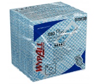 Czyściwo składane WYPALL X80 Plus Critical Clean, wł&oacute;kninowe, 35,5x33,5cm, 30 szt., niebieskie