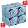 Czyściwo składane WYPALL X80 Plus Critical Clean, wł&oacute;kninowe, 35,5x33,5cm, 30 szt., niebieskie, Ręczniki papierowe i dozowniki, Artykuły higieniczne i dozowniki