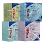 Czyściwo składane WYPALL X80 Plus Critical Clean, wł&oacute;kninowe, 35,5x33,5cm, 30 szt., niebieskie, Ręczniki papierowe i dozowniki, Artykuły higieniczne i dozowniki