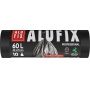 Worki na śmieci ALUFIX Professional, LDPE, 60x70cm, 21 &mu;m, 60l, 10 szt., czarne, Worki, Artykuły higieniczne i dozowniki
