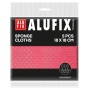 Sponge cloths ALUFIX Professional, 18x18cm, 5 pcs, pink