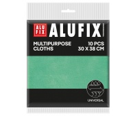 Multipurpose cloths ALUFIX Professional, 30x38cm, 10 pcs, green