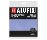 Multipurpose cloths ALUFIX Professional, 30x38cm, 10 pcs, blue