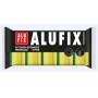 Profiled kitchen sponges ALUFIX Professional, 96x70x45mm, 5 pcs, yellow