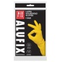 Latex household gloves ALUFIX Professional, 30g, size L, yellow