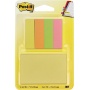 Karteczki samoprzylepne POST-IT&reg;, 76x51mm, 50 karteczek + 4x50 zakładek indeksujących, zawieszka, mix kolor&oacute;w, Bloczki samoprzylepne, Papier i etykiety