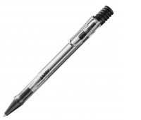 Ballpoint pen LAMY Safari 212, M, with blue refill, transparent