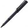 Rollerball pen LAMY Safari 3E2, M, with blue refill, steel black
