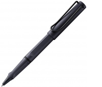 Pi&oacute;ro kulkowe LAMY Safari 3E2, M, z niebieskim wkładem, grafitowo-czarne