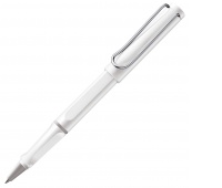 Pi&oacute;ro kulkowe LAMY Safari 319, M, z niebieskim wkładem, biały