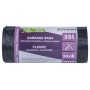 Waste bags DONAU EXPERT, classic, LDPE, with tie tape, 35l, 50 pcs., black