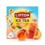 Herbata LIPTON, do parzenia na zimno, brzoskwinia, 10 torebek, Herbaty, Artykuły spożywcze