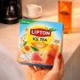 Herbata LIPTON, do parzenia na zimno, brzoskwinia, 10 torebek, Herbaty, Artykuły spożywcze