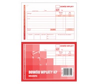 KP Cash receipt form EMEKO (Form 722), A6, multi-copy, 80 sheets