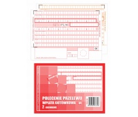 Bank transfer order / Cash payment form EMEKO (Form 835), A6, 1+1, 80 sheets