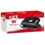 Hole punch SAX 158 EasyPro XS, punches up to 10 sheets, black