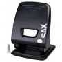 Hole punch SAX 358 EasyPro M, punches up to 30 sheets, black