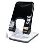 Hole punch SAX 558 EasyPro L, punches up to 50 sheets, black