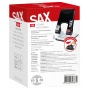 Hole punch SAX 558 EasyPro L, punches up to 50 sheets, black