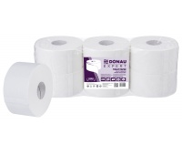 Papier toaletowy celulozowy DONAU EXPERT Jumbo, 2-warstwowy, 400 listk&oacute;w, 6szt., biały