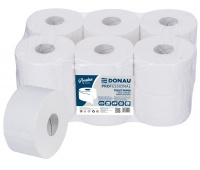 Papier toaletowy celulozowy DONAU PROFESSIONAL, 2-warstwowy, 315 listk&oacute;w, 12szt., biały