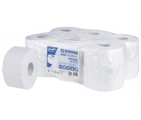 Cellulose toilet paper DONAU PROFESSIONAL Jumbo, 2 layers, 480 sheets, 12 pcs, white