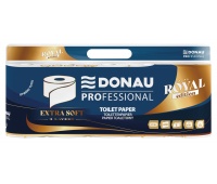Papier toaletowy celulozowy DONAU PROFESSIONAL, Royal edition, 3-warstwowy, 200 listków, 10szt., biały
