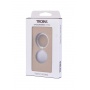Keyring TROIKA Golf, chrome-plated, silver-white