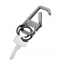 Keyring TROIKA Alvar Nero, black