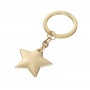 Brelok TROIKA Golden Star, chromowany, złoty, Ekskluzywne, Gadżety