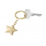 Brelok TROIKA Golden Star, chromowany, złoty, Ekskluzywne, Gadżety