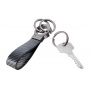 Keyring TROIKA Key-Click Carbon, black