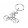 Brelok TROIKA Mountain Bike, metal, srebrny, Ekskluzywne, Gadżety